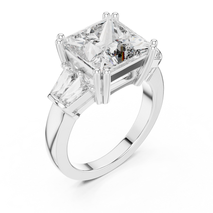 Three-Stone Diamond Ring
