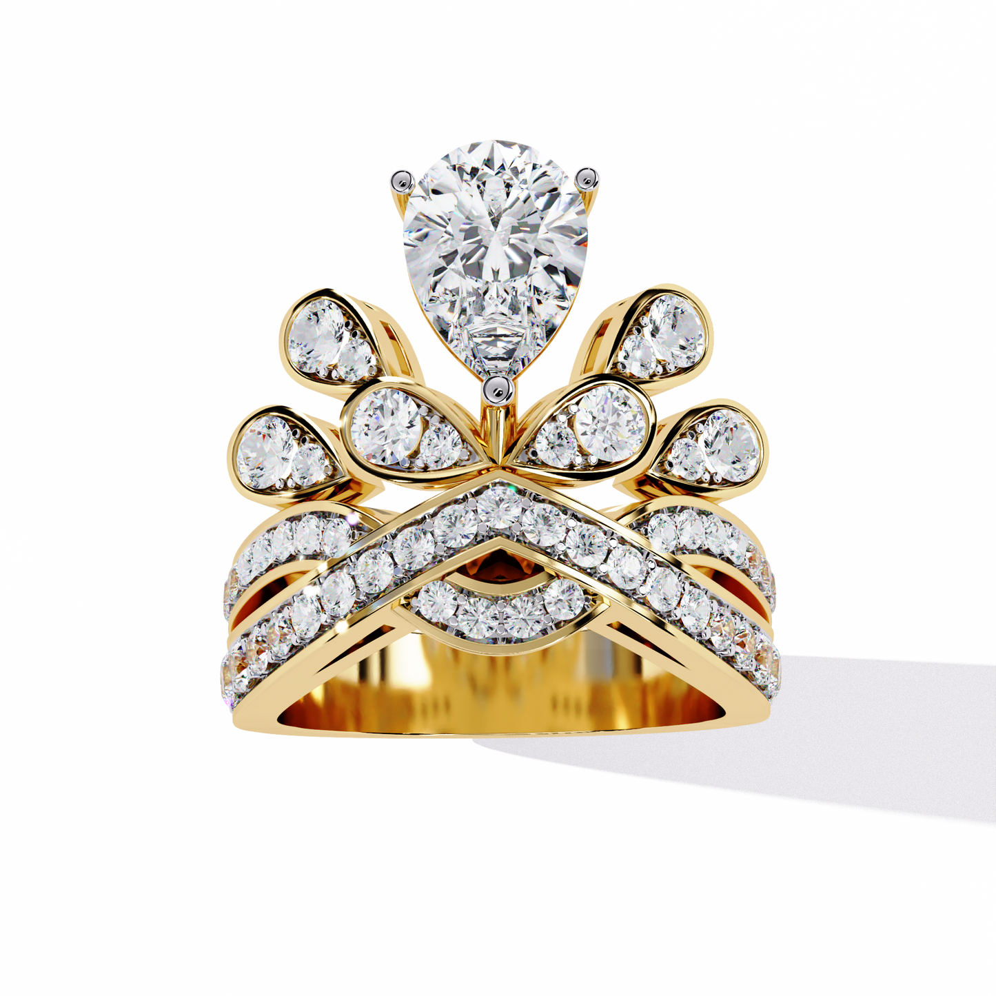 Pear Engagement Ring