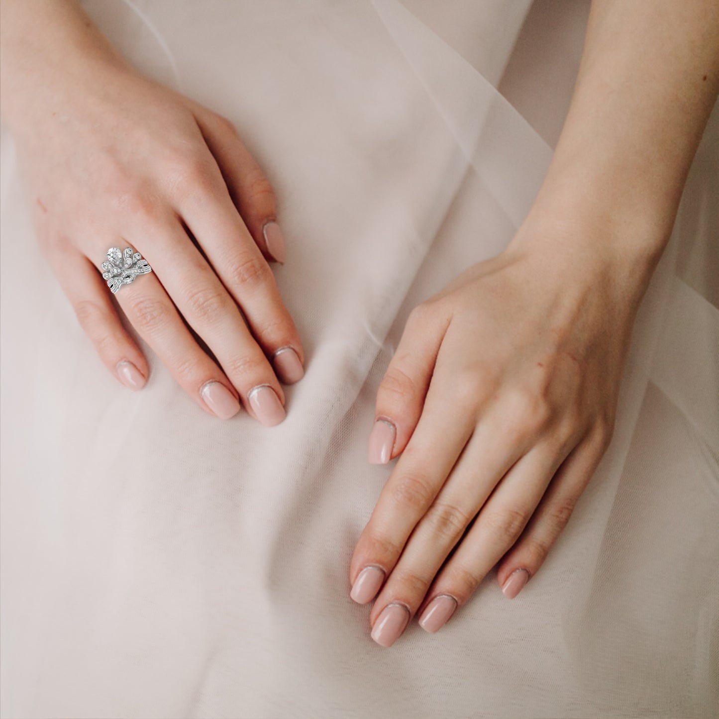 Pear Engagement Ring