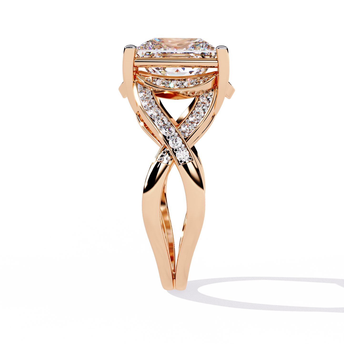 Princess Cut Diamond Engagement Ring