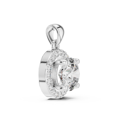 Classic Solitaire Diamond Pendant