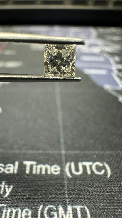 Exquisite Princess-Cut Diamond