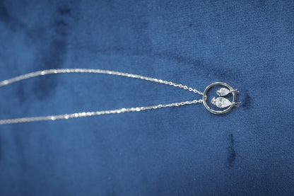 silver-toned necklace
