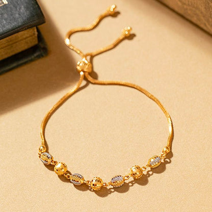 Textured Ball Chain Bracelet for Women
