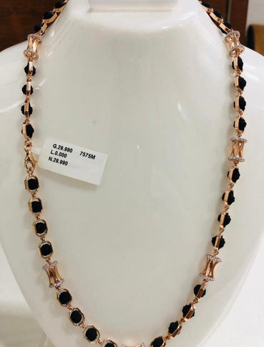 Elegant Rudraksha Gold Chain for Men