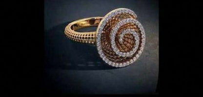 Spiral Statement Ring