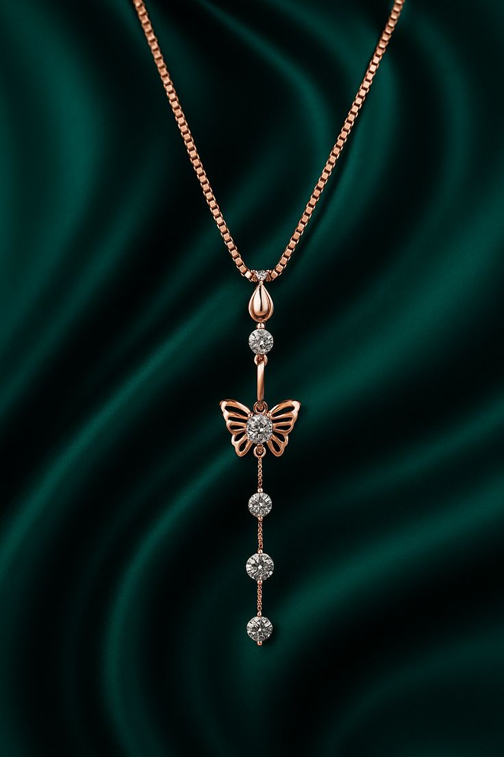 The Fluttering Grace Y-Necklace