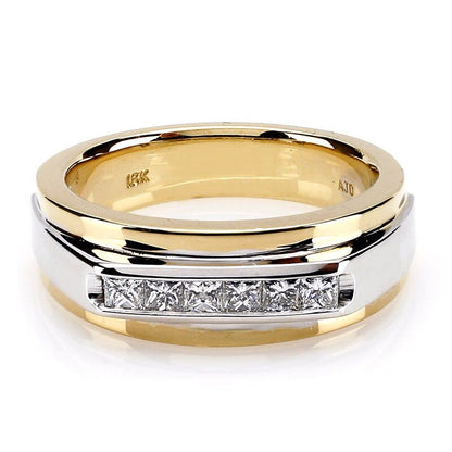 Channel-Set Diamond Band