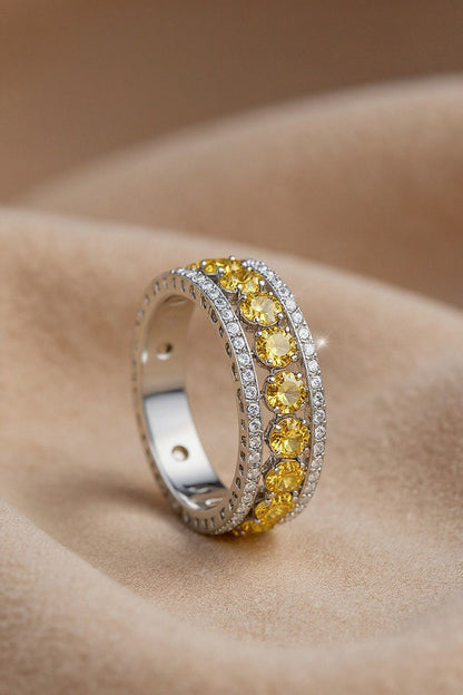 Radiance Multi-Row Eternity Band