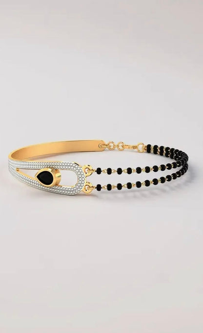 Modern Mangalsutra Bracelet / Nazariya Kada