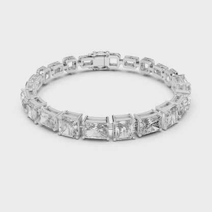 Radiant Cut Diamond Tennis Bracelet
