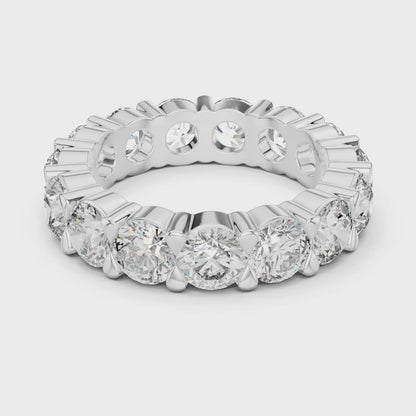 Brilliant Prong-Set Diamond Eternity Band