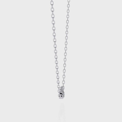 Sterling Silver Diamond Accent "Love" Pendant