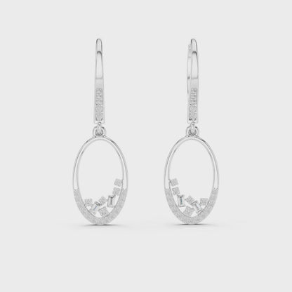 Swarovski Diapason Mixed-Cut Drop Earrings