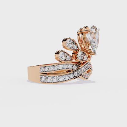 Pear Engagement Ring