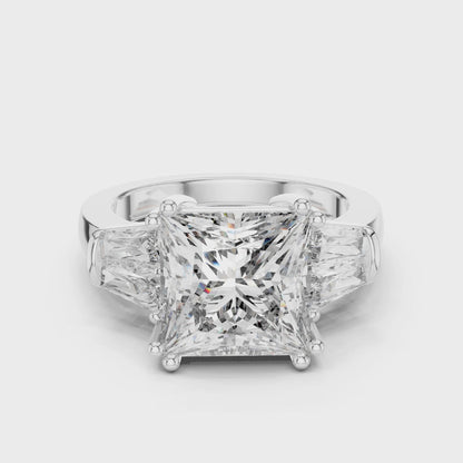 Three-Stone Diamond Ring