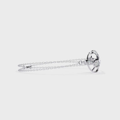 Diamond Honeycomb Sphere Bracelet