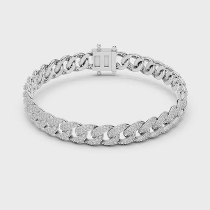 Diamond Miami Cuban Link Bracelet