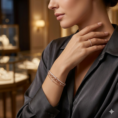 iamond Link Bracelet